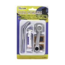 Kit Jogo Reparo Remendo Bicicleta 10 peças Western 3000 Kit Jogo Reparo Remendo Bicicleta 10 peças Western 3000