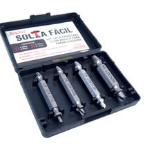 Kit Jogo Saca Parafuso 4 Peças - Rocast * 13250 Kit Jogo Saca Parafuso 4 Peças - Rocast * 13250