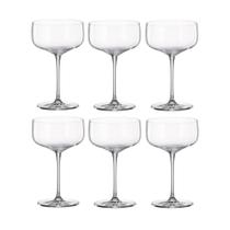 Kit Jogo Taça Martini Coquetel 6 Un 300ml Cristal Bohemia Lyor