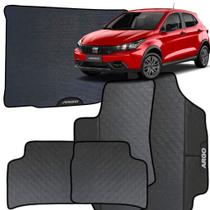 Kit Jogo Tapete Argo 2018 a 2024 Peças + Tapete Porta Malas Emborrachado Automotivo Personalizado Kit Jogo Tapete Argo 2018 a 2024 Peças + Tapete Porta Malas Emborrachado Automotivo Personalizado