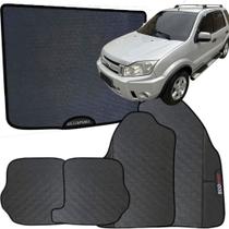 Kit Jogo Tapete Ecosport 2003 a 2007 4 Peças + Tapete Mala Emborrachado Automotivo Personalizado Kit Jogo Tapete Ecosport 2003 a 2007 4 Peças + Tapete Mala Emborrachado Automotivo Personalizado