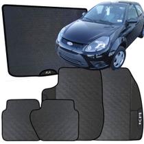 Kit Jogo Tapete Ka 2011 a 2014 4 Peças + Tapete Prota Malas Emborrachado Automotivo Personalizado