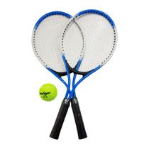 Kit Jogo Tênis Quadra Infantil Amador 2 Raquetes E Bolsa Kit Jogo Tênis Quadra Infantil Amador 2 Raquetes E Bolsa