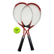 Kit Jogo Tênis Quadra Infantil Amador 2 Raquetes E Bolsa Kit Jogo Tênis Quadra Infantil Amador 2 Raquetes E Bolsa