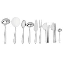 Kit Jogo Utensílios Aço Inox Laguna Tramontina 9 Peças Kit Jogo Utensílios Aço Inox Laguna Tramontina 9 Peças