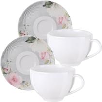 Kit Jogo Xicaras 12 Pessoas 12Peças Ornatta Tramontina 250ml