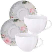 Kit Jogo Xicaras 12 Pessoas 12peças Ornatta Tramontina 250ml