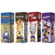 Kit Jogos De Tabuleiro Stick 1 A 4 Rápido Com Regras Simples Fácil De Levar Ação Diversão Imediata Jelly Monster Kit Jogos De Tabuleiro Stick 1 A 4 Rápido Com Regras Simples Fácil De Levar Ação Diversão Imediata Jelly Monster