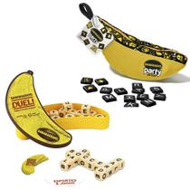 Kit Jogos Estratégia Bananagrams Duel Edição Party Jogo De Mesa Competitivo Caçar E Formar Palavras Board Game