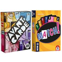 Kit Jogos Match Avant Carde Dinâmico E Divertido Para Toda A Família Board Game Mosaico E Devir