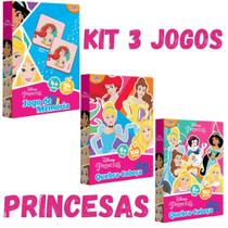 Kit Jogos Princesas Menina Educativo Interativo Infantil - Loja Secom