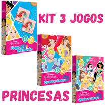 Kit Jogos Princesas Menina Educativo Interativo Infantil