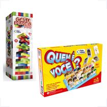 Kit Jogos Quem e voce + Caiu Perdeu Pro - Jogos Pedagógicos Jogos Infantil