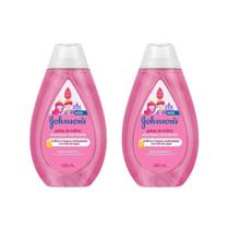 Kit Johnson 2 Shampoo 400Ml Gotas De Brilho