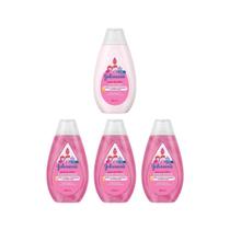 Kit Johnson 3 Shampoo 200Ml + 1 Cond 200Ml Gotas De Brilho