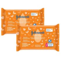 Kit Johnson's Baby Toalhinhas Limpeza e Suavidade 88 unidades Kit Johnson's Baby Toalhinhas Limpeza e Suavidade 88 unidades