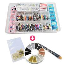 Kit joias unhas luxo 34mil pçs + caviar e cera pega strass Kit joias unhas luxo 34mil pçs + caviar e cera pega strass