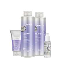 Kit Joico Blonde Life Violet Smart Release Salon Máscara Oil (4 Produtos)