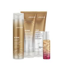 Kit Joico K-PAK Reconstrutor Hydrator Luster Home Care Oil (4 produtos) Kit Joico K-PAK Reconstrutor Hydrator Luster Home Care Oil (4 produtos)