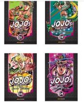 Kit Jojo Bizarre Parte 2 Volumes 1 - 4