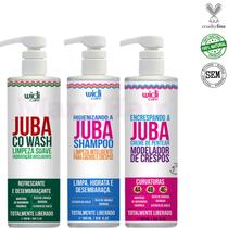 Kit Juba Co Wash + Shampoo + Encrespando 500ml Cada Widi Care