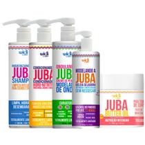 Kit Juba Completo Shampoo + Condicionador + Mascara Butter Oil + Geleia + Ondulando Widi Care Kit Juba Completo Shampoo + Condicionador + Mascara Butter Oil + Geleia + Ondulando Widi Care