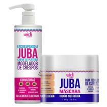 Kit Juba Encrespando A Juba + Mascara Hidro Nutritiva Widi Care Tratamento Capilar 500g
