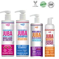 Kit Juba Encrespando + Shampoo + Geleia + Mousse
