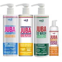 Kit Juba Mousse Shampoo Condicionador e Co Wash Widi Care