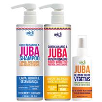 Kit Juba Shampoo Condicionador E Blend Oleos Vegetais Widi Care Kit Juba Shampoo Condicionador E Blend Oleos Vegetais Widi Care