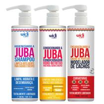 Kit Juba Shampoo Condicionador E Encaracolando A Juba Widi Care 500ml