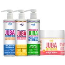 Kit Juba Shampoo Condicionador Mascara Butter Oil E Ondulando A Juba Widi Care 500ml