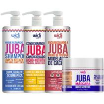 Kit Juba Shampoo Condicionador Mascara Hidratação E Encaracolando A Juba Widi Care Grande 1 Litro Kit Juba Shampoo Condicionador Mascara Hidratação E Encaracolando A Juba Widi Care Grande 1 Litro