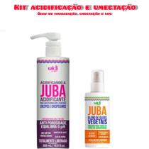 Kit juba wide care acidificaçao,umectaçao(acidificante+óleo) Kit juba wide care acidificaçao,umectaçao(acidificante+óleo)