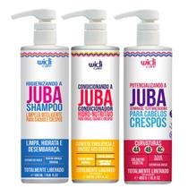 Kit Juba Widi Care Cabelo Crespo Shampoo + Condicionador + Potencializando Vegano