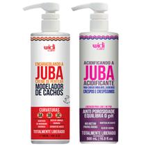 Kit Juba Widi Care Creme De Pentear Encaracolando + Acidificante Anti Porosidade Capilar 500g