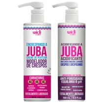 Kit Juba Widi Care Creme De Pentear Encrespando + Acidificante Anti Porosidade Capilar 500g