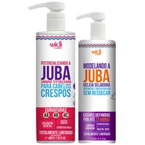 Kit Juba Widi Care Creme De Pentear Potencializando + Geleia Seladora Modelando A Juba