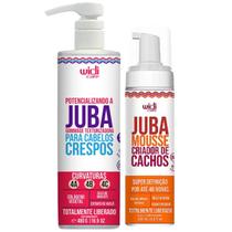 Kit Juba Widi Care Creme De Pentear Potencializando + Mousse Criador De Cachos Kit Juba Widi Care Creme De Pentear Potencializando + Mousse Criador De Cachos