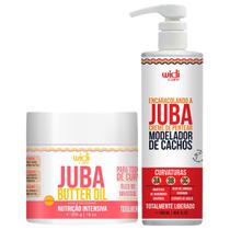 Kit Juba Widi Care Creme Pentear Encaracolando E Mascara Butter Nutrição Intensa Capilar