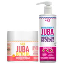 Kit Juba Widi Care Creme Pentear Encrespando E Mascara Butter Nutrição Intensa Capilar