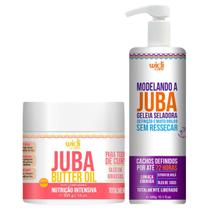 Kit Juba Widi Care Mascara Butter Nutrição Intensa + Geleia Seladora Modelando A Juba
