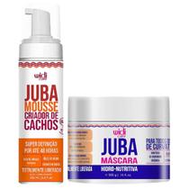 Kit Juba Widi Care Mascara Hidro Nutrição Intensa + Mousse Criador De Cachos