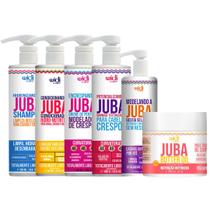 Kit Juba Widi Care Vegano Crespo Sh + Cond + Potencializando + Encrespando + Butter + Geleia