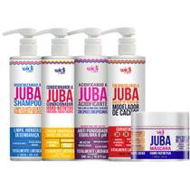 Kit Juba Widi Care Vegano Shampoo + Condicionador + Mascara + Acidificante + Creme Encaracolando