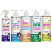 Kit Jubinha Linha Infantil Completo Com Creme Levinho Widi Care Vegano Hipoalergenico