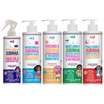 Kit Jubinha Linha Infantil Completo Com Creme Pesadinho Widi Care Vegano Hipoalergenico