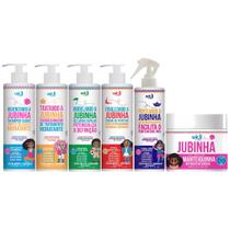 Kit Jubinha Widi Care 6 Produtos Linha Infantil Hipoalergenico Com Creme Pesadinho Vegano Completo