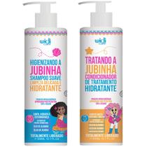 Kit Jubinha Widi Care Shampoo + Condicionador Hipoalergenico Vegano Linha Infantil