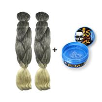 Kit Jumbo Para Trança 399g + Gel Modelador Para Trança Box Braids - Ser Mulher